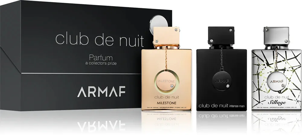 Club de Nuit A Collector's Pride Black parfüm ajándékszett