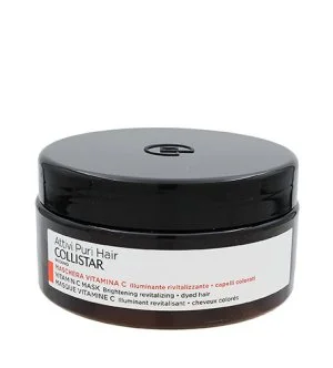 Collistar Attivi Puri Hair Vitamin C ragyogást fokozó maszk festett hajra C-vitaminnal