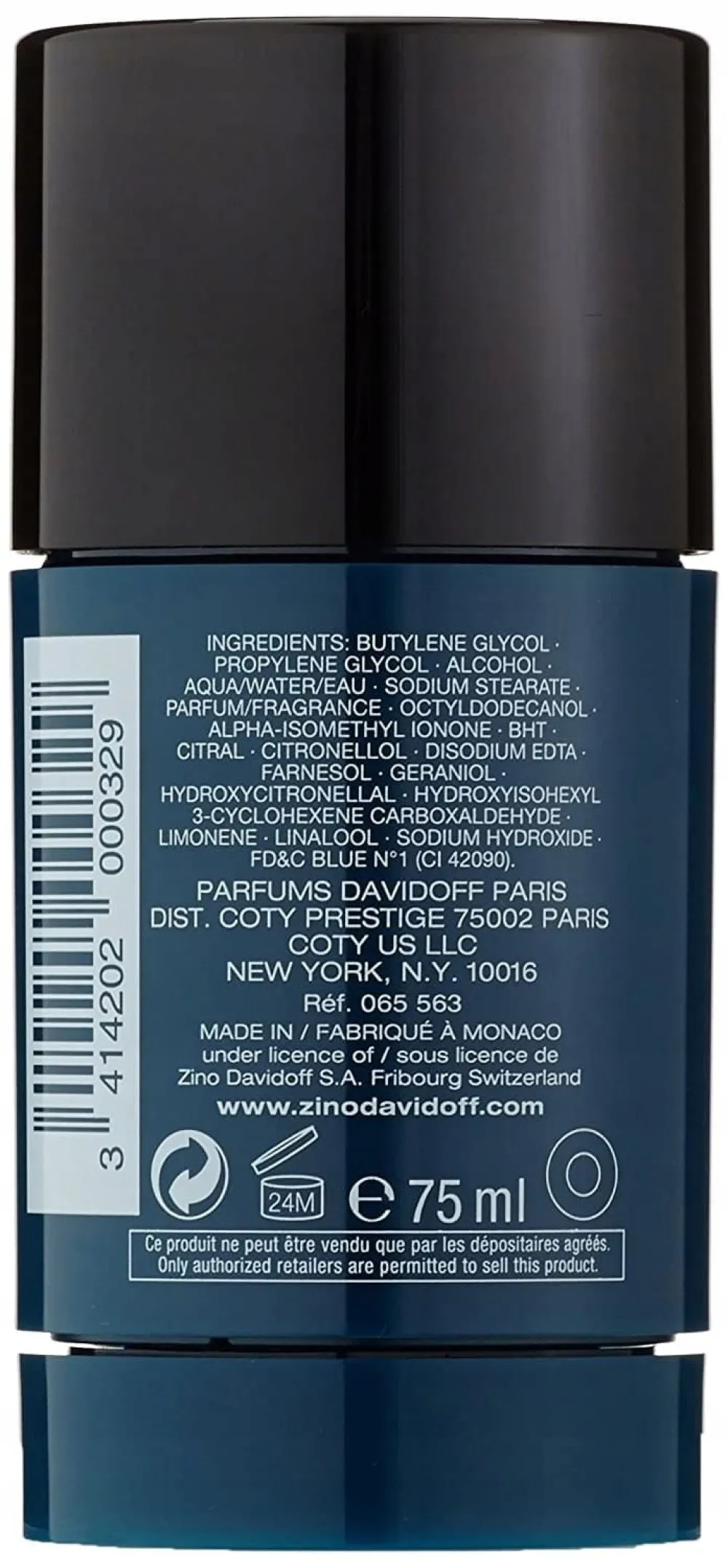 Cool Water deo stift 75 g férfiaknak