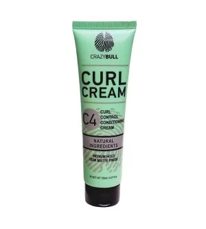 CrazyBull Curl Cream C4 Conditioning hajformázó hidratáló krém