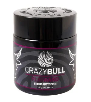 CrazyBull Play Hard Matte Paste erős tartású matt formázó paszta 100 g