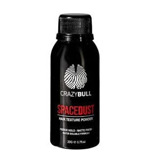 CrazyBull Space Dust közepes tartású hajformázó púder 20 g