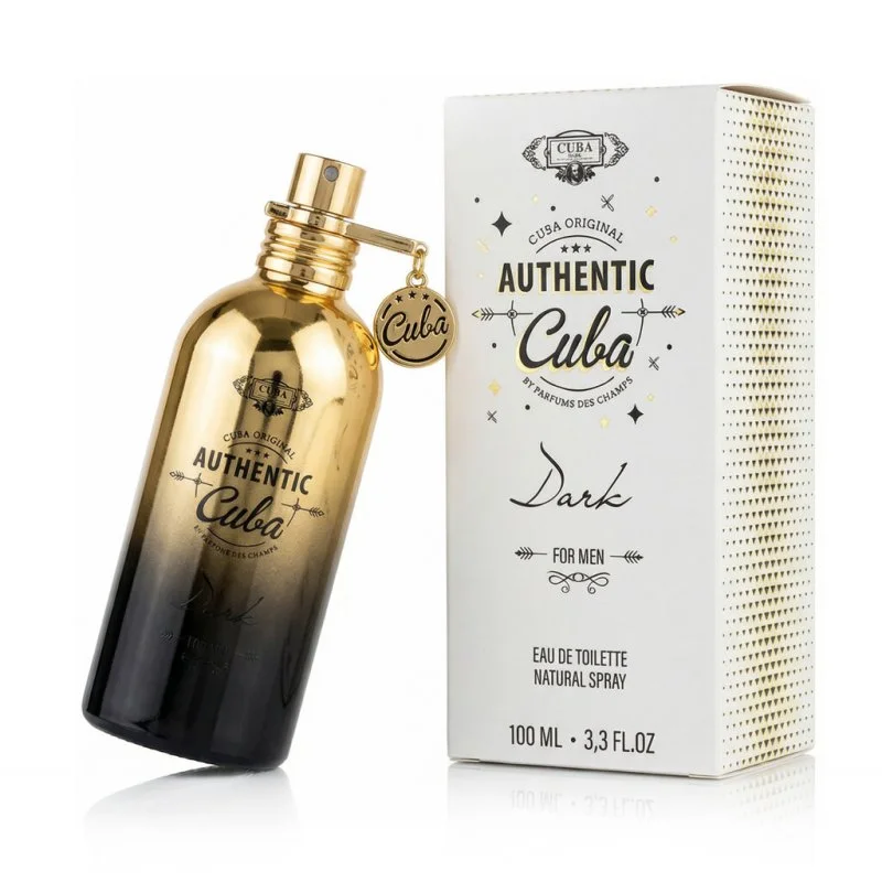 Cuba Authentic Dark eau de toilette férfiaknak