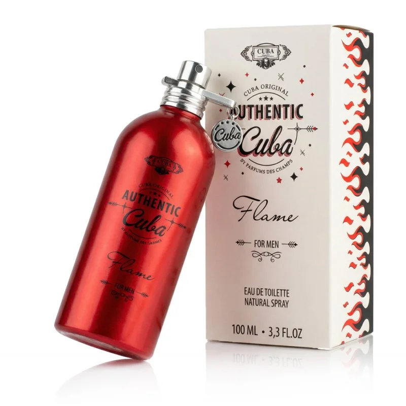 Cuba Authentic Flame eau de toilette férfiaknak