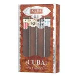 Cuba Cuba szett Yellow 35 ml + EDT Blue 35 ml + EDT Red 35 ml + EDT Orange toaletvíz férfiaknak