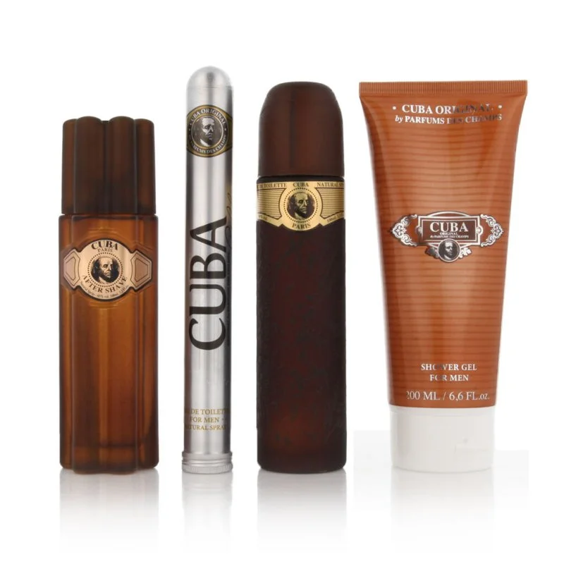 Cuba Gold 100 ml + EDT 35 ml + AS 100 ml + SG eau de toilette férfiaknak