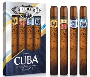 Cuba Cuba Cuba Set EDT Gold 35 ml + EDT Royal 35 ml + EDT Winner 35 ml + EDT Shadow 35 ml F