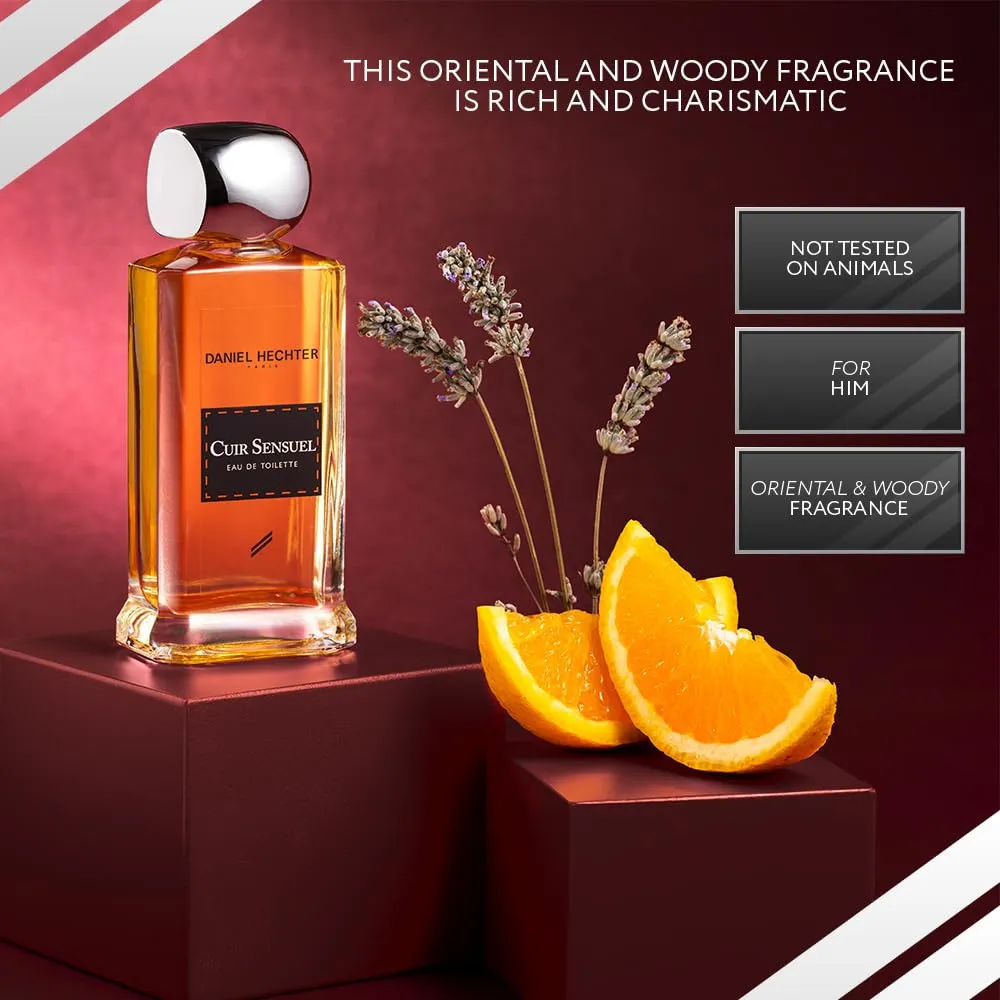 Cuir Sensuel eau de toilette férfiaknak 100 ml