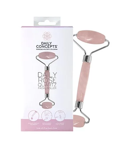 Daily Rose Quartz Facial Roller arcmasszírozó henger