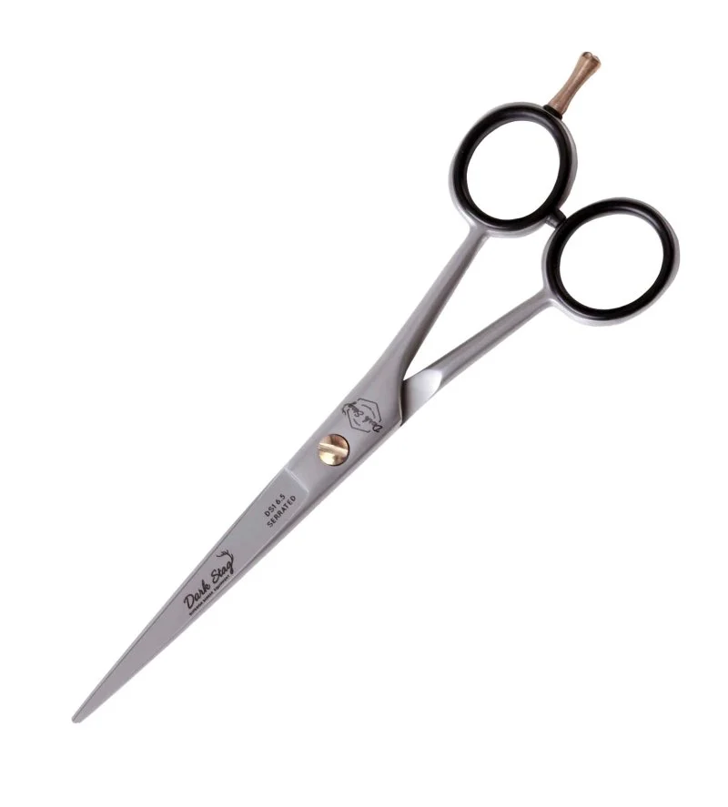 DS1 Barber Serrated Scissor recés olló 6.5"