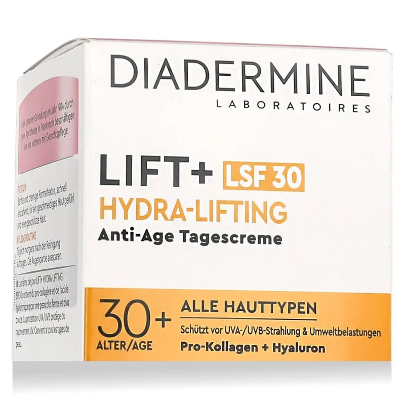 Lift+ Hydra-Lifting öregedésgátló nappali arckrém SPF 30 50 ml