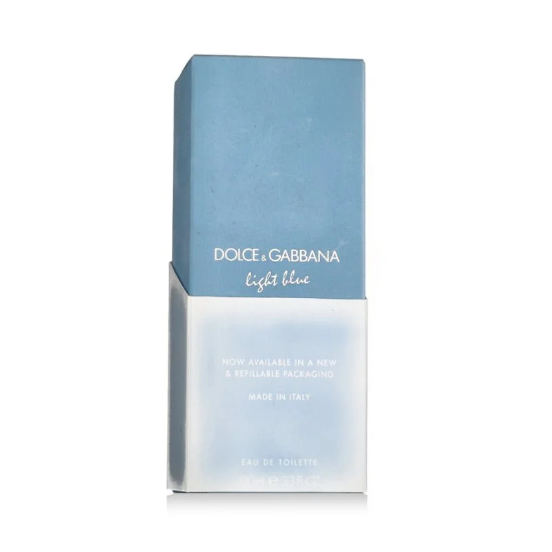 Dolce & Gabbana Light Blue 2025 utántölthető eau de toilette nőknek 100 ml