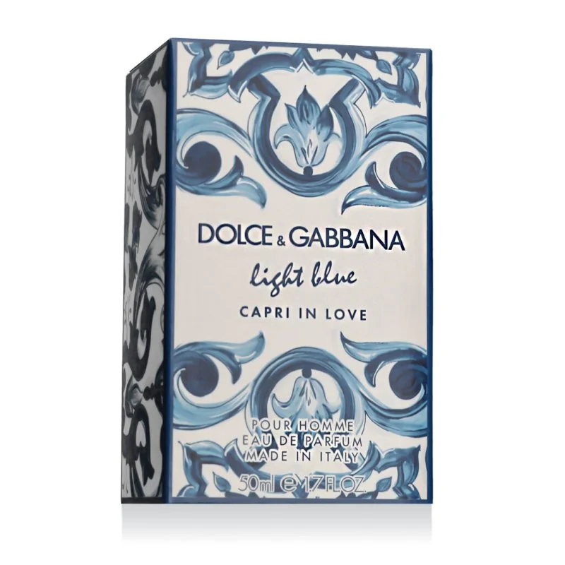 Dolce & Gabbana Light Blue Capri In Love Pour Homme parfüm férfiaknak 50 ml