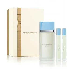 Dolce & Gabbana Dolce & Gabbana Light Blue 100 ml + 2 x EDT MINI eau de toilette hölgyeknek