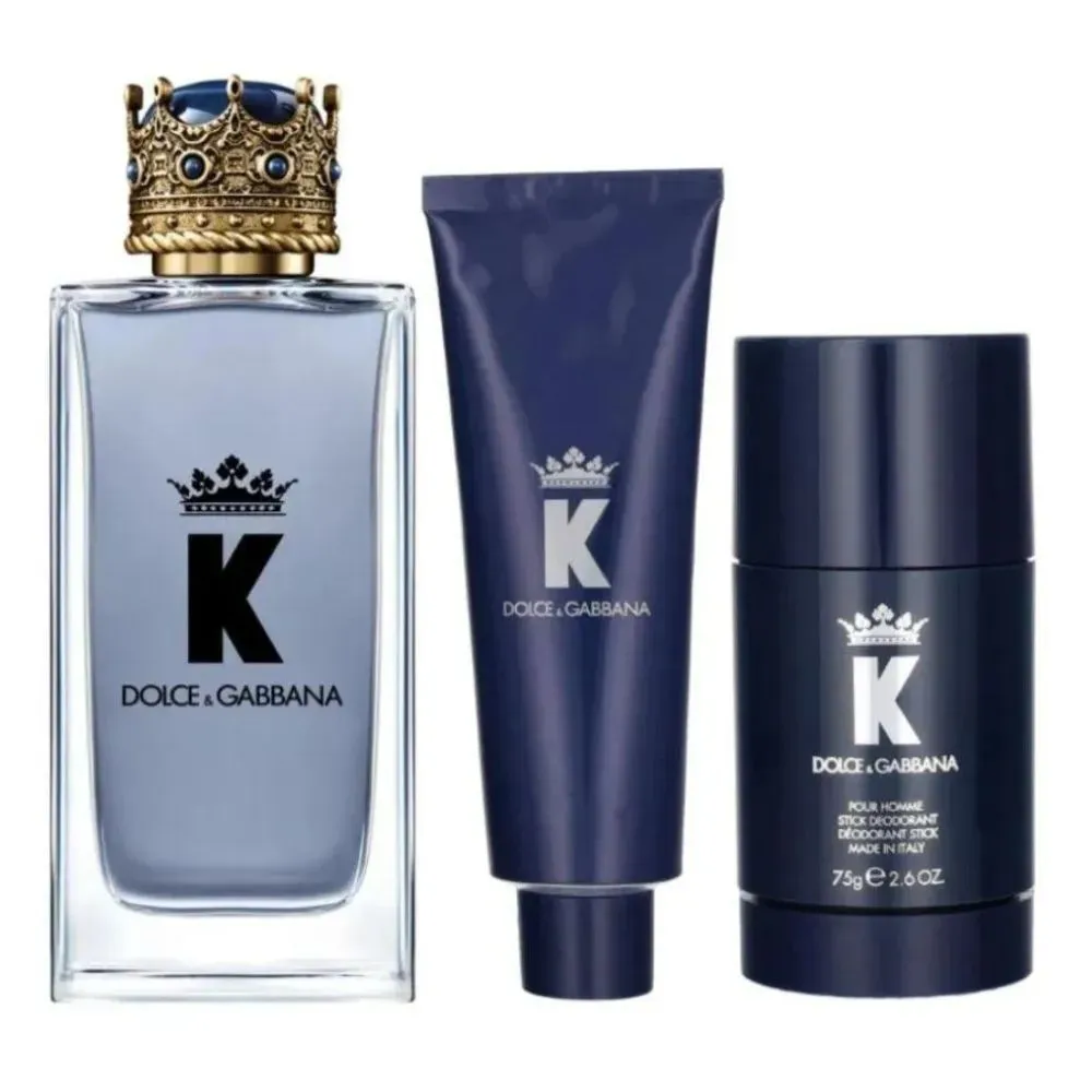 K pour Homme EDT 100 ml + DST 75 g + SG 50 ml Férfiaknak 1 ks