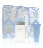 Light Blue dárková sada pro ženy 100 ml + tělový krém 50 ml + toaletní voda 10 ml