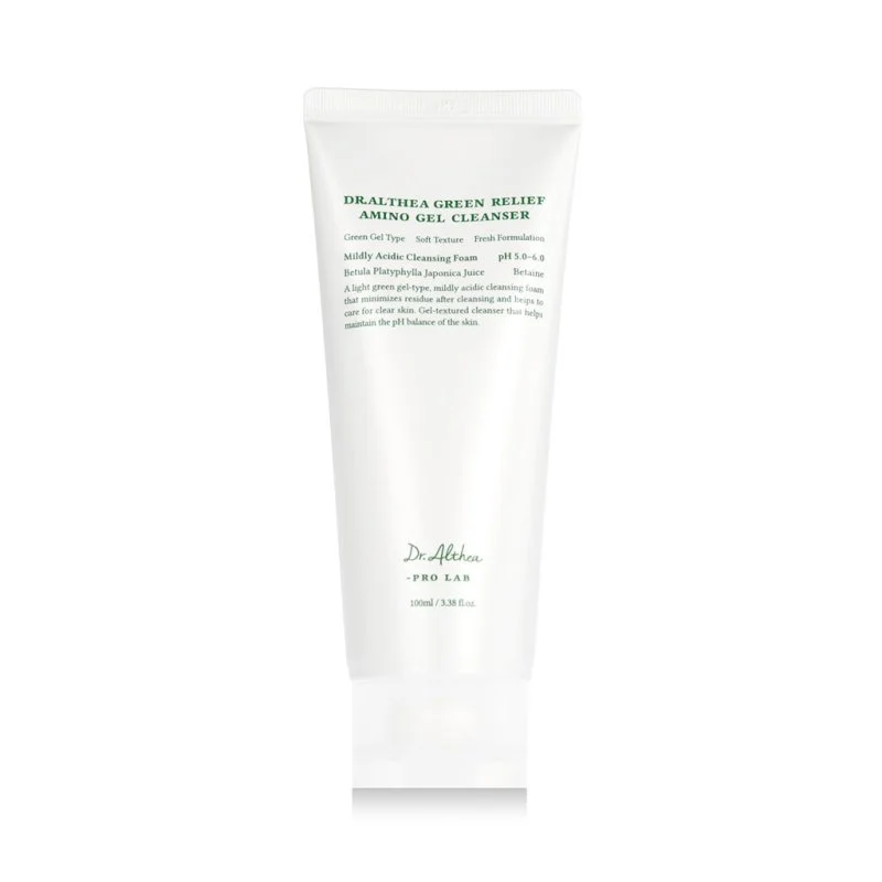 Green Relief aminosavas arctisztító gél 100 ml