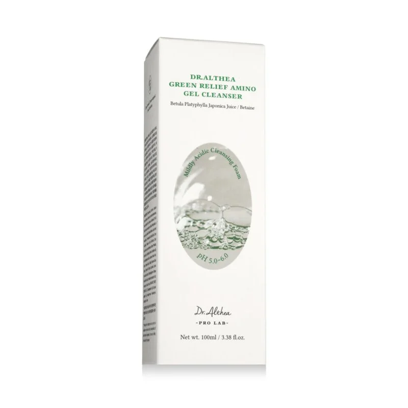 Green Relief aminosavas arctisztító gél 100 ml