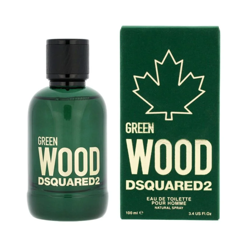 Dsquared2 Green Wood eau de toilette férfiaknak 100 ml