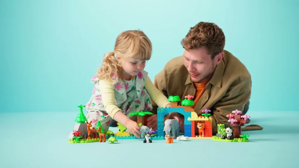 DUPLO® 10446 Vadállatcsaládok 3 az 1-ben