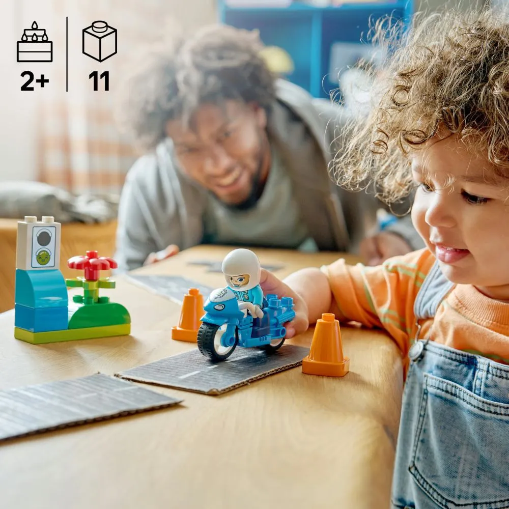 DUPLO® 10471 Kék rendőrmotor
