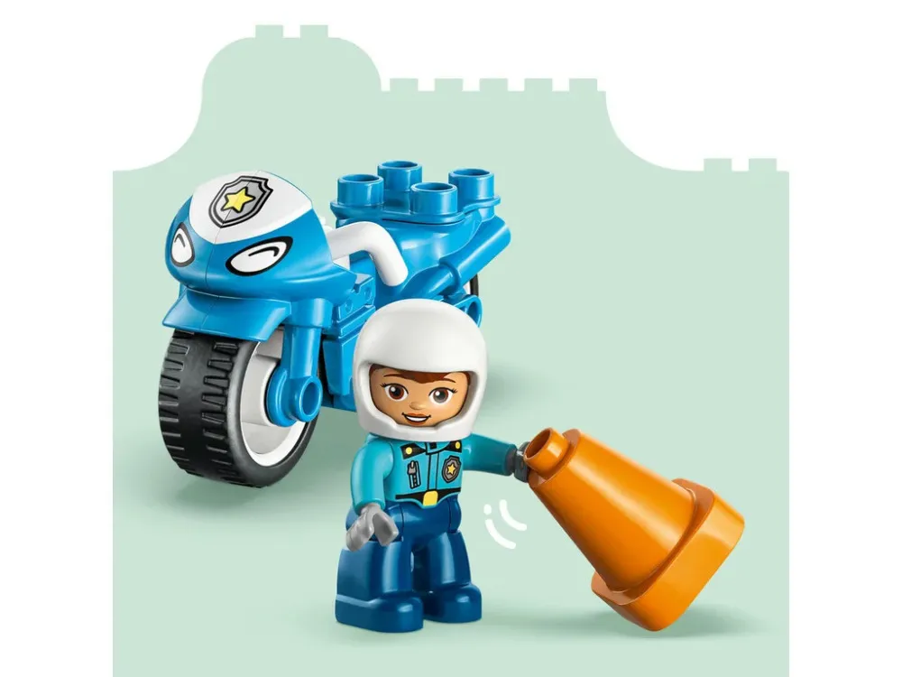 DUPLO® 10471 Kék rendőrmotor