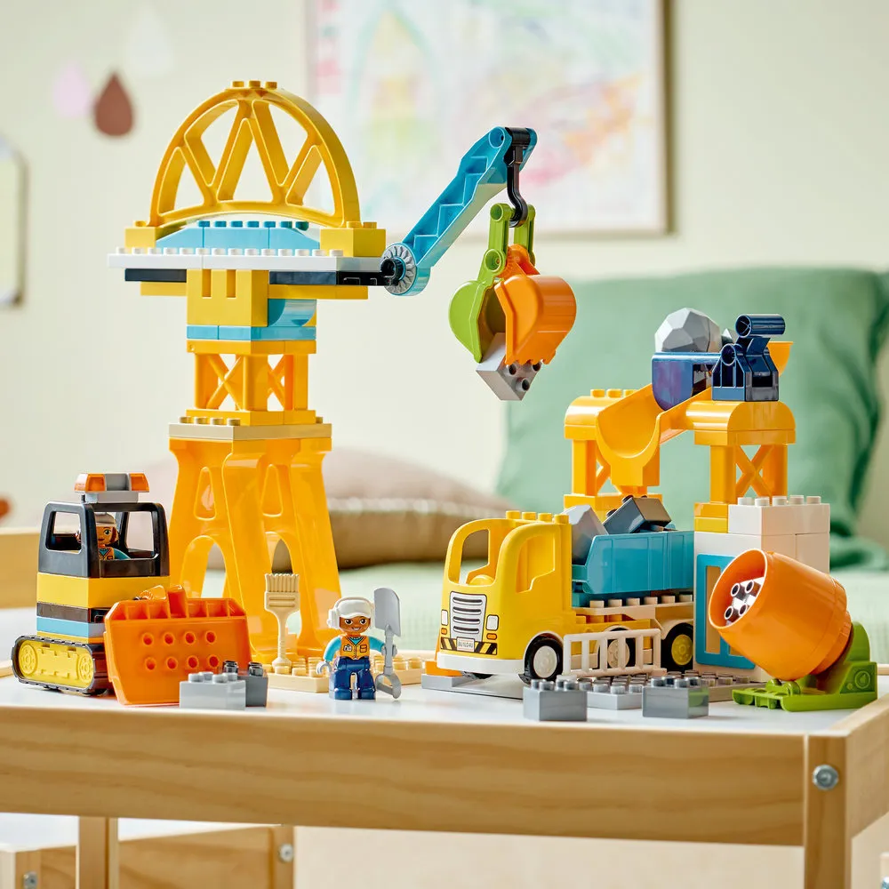 DUPLO® 10476 Építkezés és járművek 3 az 1-ben