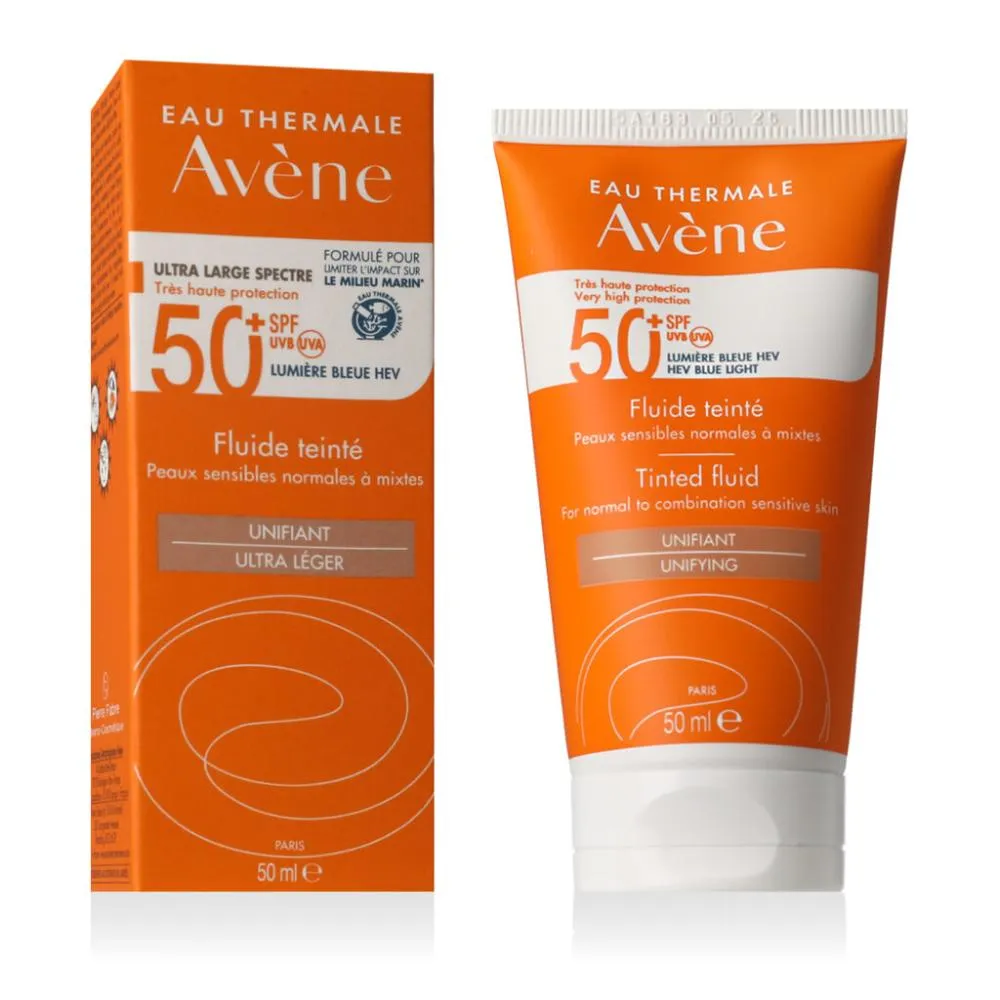 Eau Thermale színezett fluid SPF 50+ 50 ml