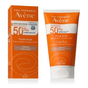 Avène Eau Thermale színezett fluid SPF 50+