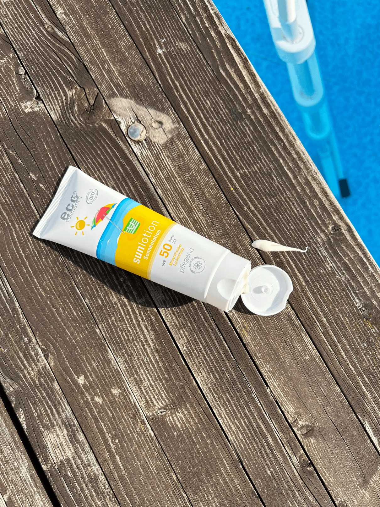 Eco Cosmetics Naptej SPF 50 BIO (125 ml) - természetes ásványi szűrőkkel