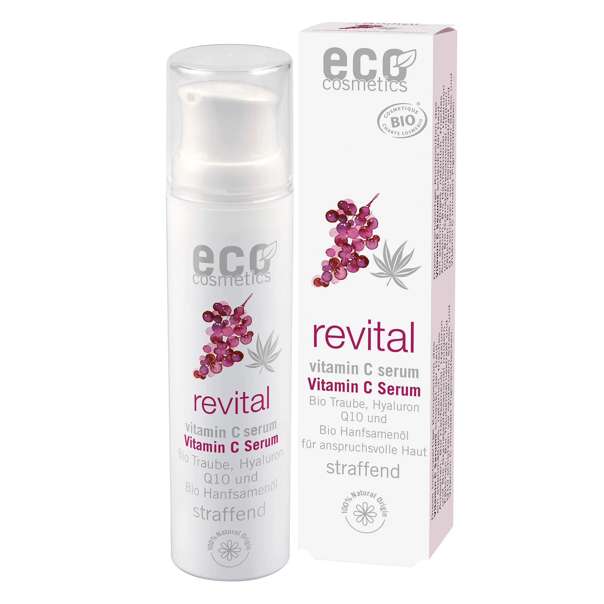 Eco Cosmetics Revital BIO C-vitamin arcszérum (30 ml) – igényes bőrre