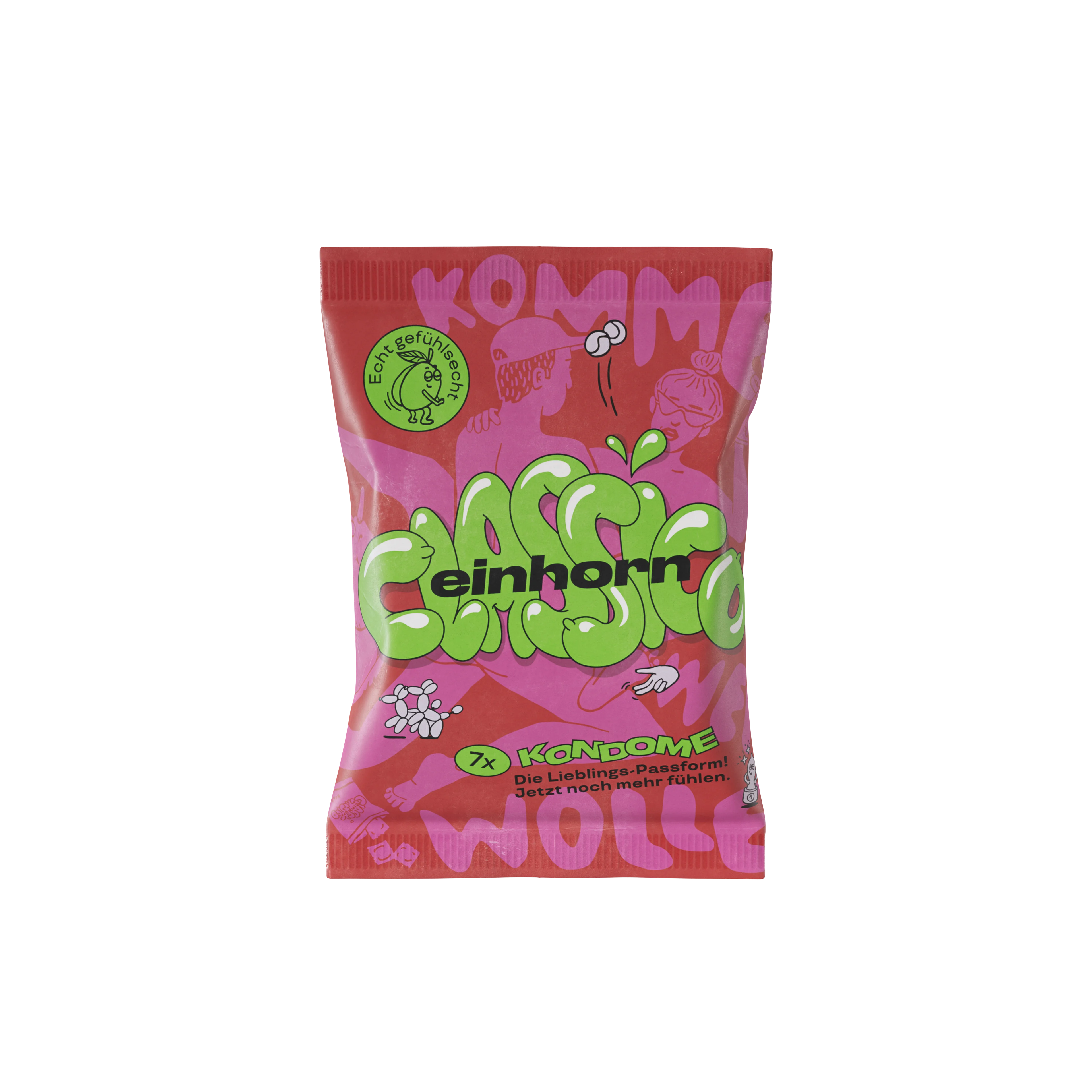 Einhorn Óvszerek Classic 3 db - vegán, parfümmentes