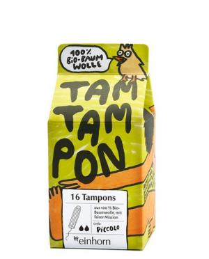 TamTampon Piccolo tamponok (16 db) - hipoallergén bio pamutból
