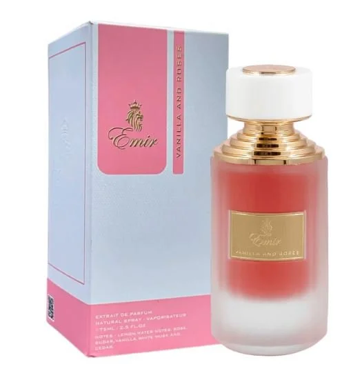 Vanília és rózsák női eau de parfum 75 ml