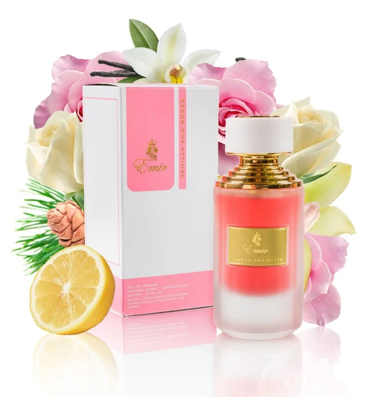 Vanília és rózsák női eau de parfum 75 ml