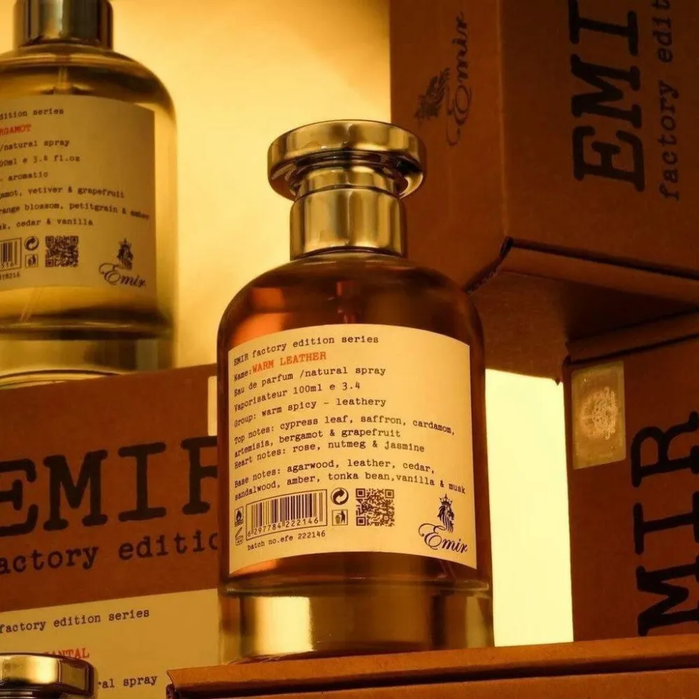 Factory Edition Warm Leather parfüm uniszex 100 ml