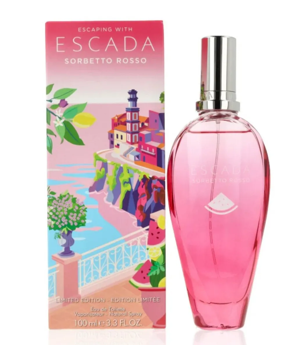 Escaping With Escada Sorbetto Rosso toaletní voda pro ženy 100 ml