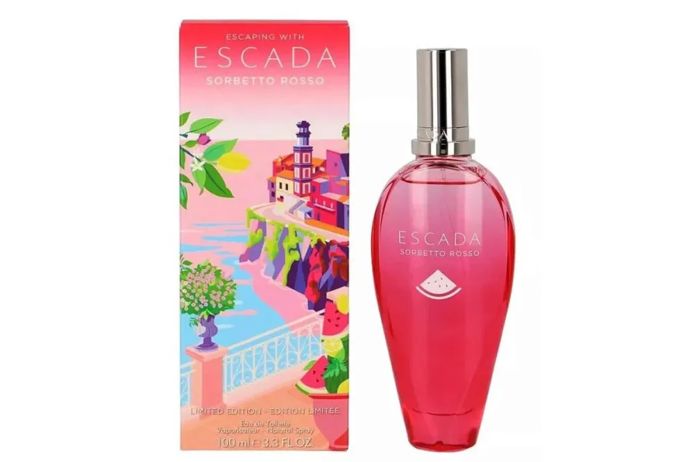 Escaping With Escada Sorbetto Rosso toaletní voda pro ženy 100 ml