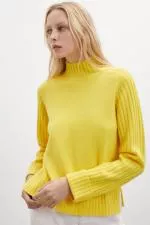 Ecoalf Eucaliptoalf kötött nő élénksárga