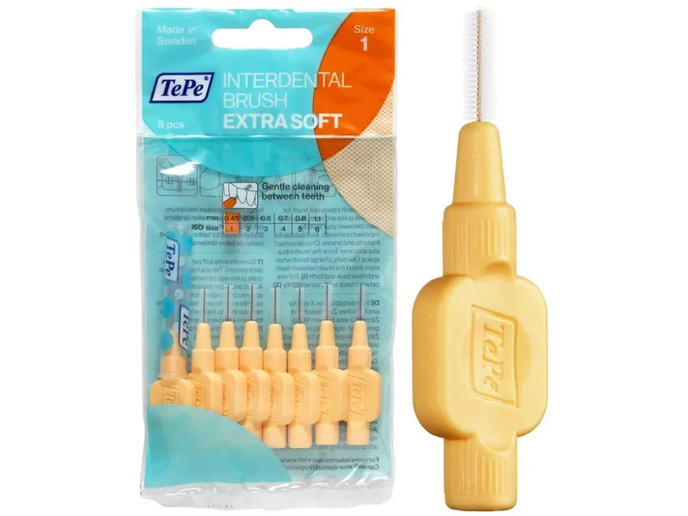 Extra Soft fogköztisztító kefék 0,45 mm 8 db
