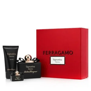 Salvatore Ferragamo Signorina Misteriosa 100 ml + EDP MINI 5 ml + BL eau de parfum nőknek