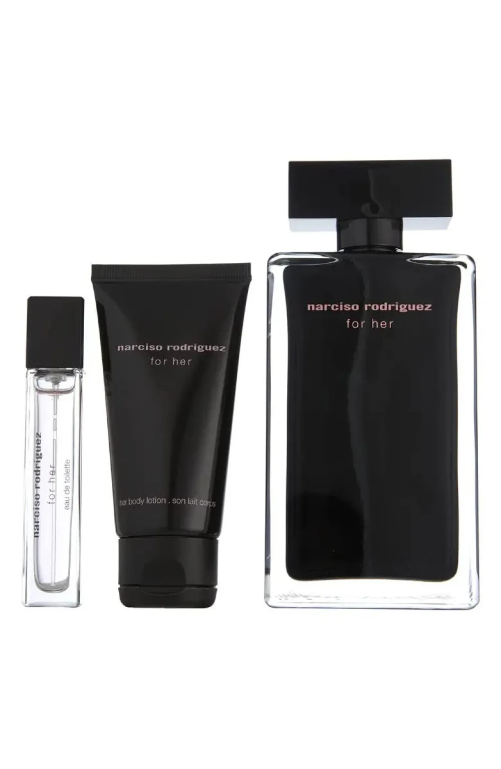 For Her EDT 100 ml + EDT MINI 10 ml + BL 50 ml N 1 ks