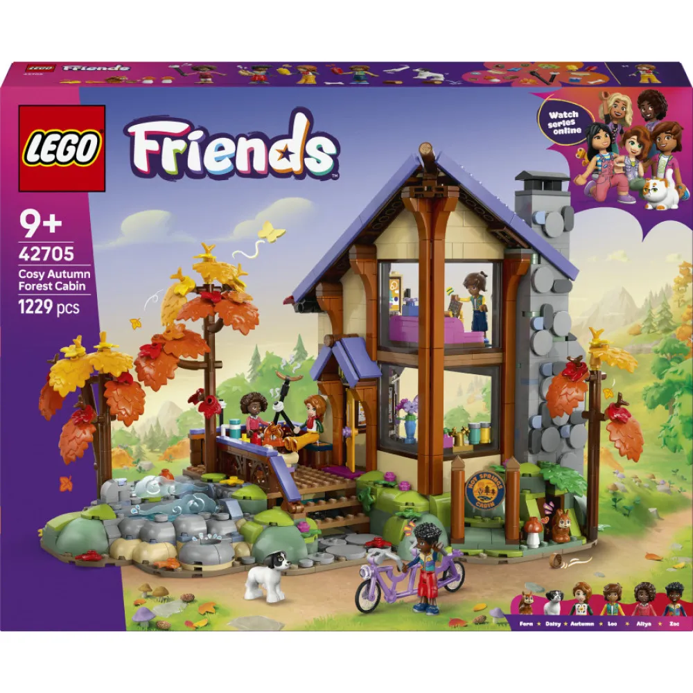 Friends 42705 Meghitt faház az őszi erdőben