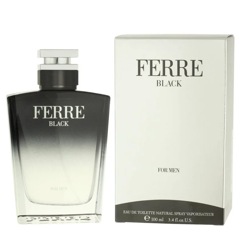 Ferre Black eau de toilette férfiaknak