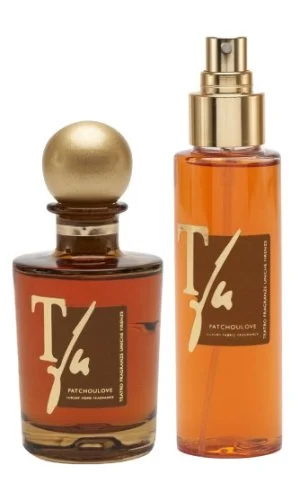 Gift Patchoulove pálcikás lakásillatosító 100 ml + textilillatosító spray 100 ml