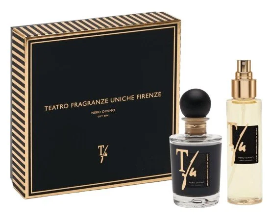 Box Nero Divino pálcikás lakásillatosító 100 ml + textilillatosító spray 100 ml