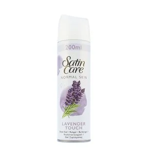 Gillette Satin Care Lavender Touch borotvazselé normál bőrre