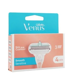 Gillette Venus Smooth Sensitive borotvabetét 4 db