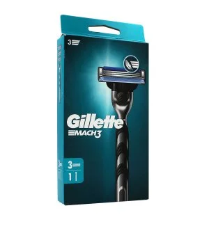 Gillette Mach3 borotva + 3 db borotvabetét