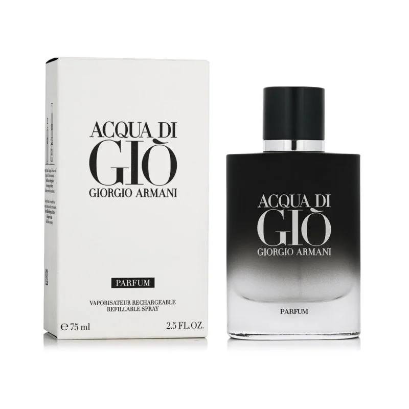 Giorgio Armani Acqua di Giò utántölthető parfüm férfiaknak 75 ml